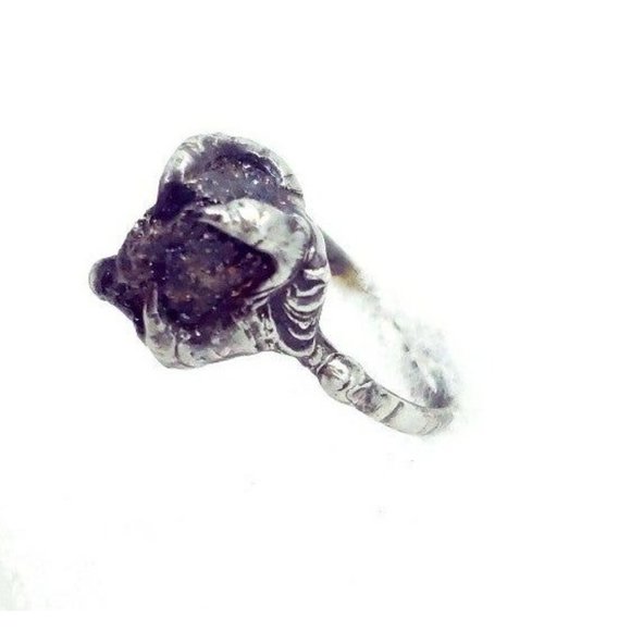 Chalcopyrite crystal Ring - Picture 8 of 12